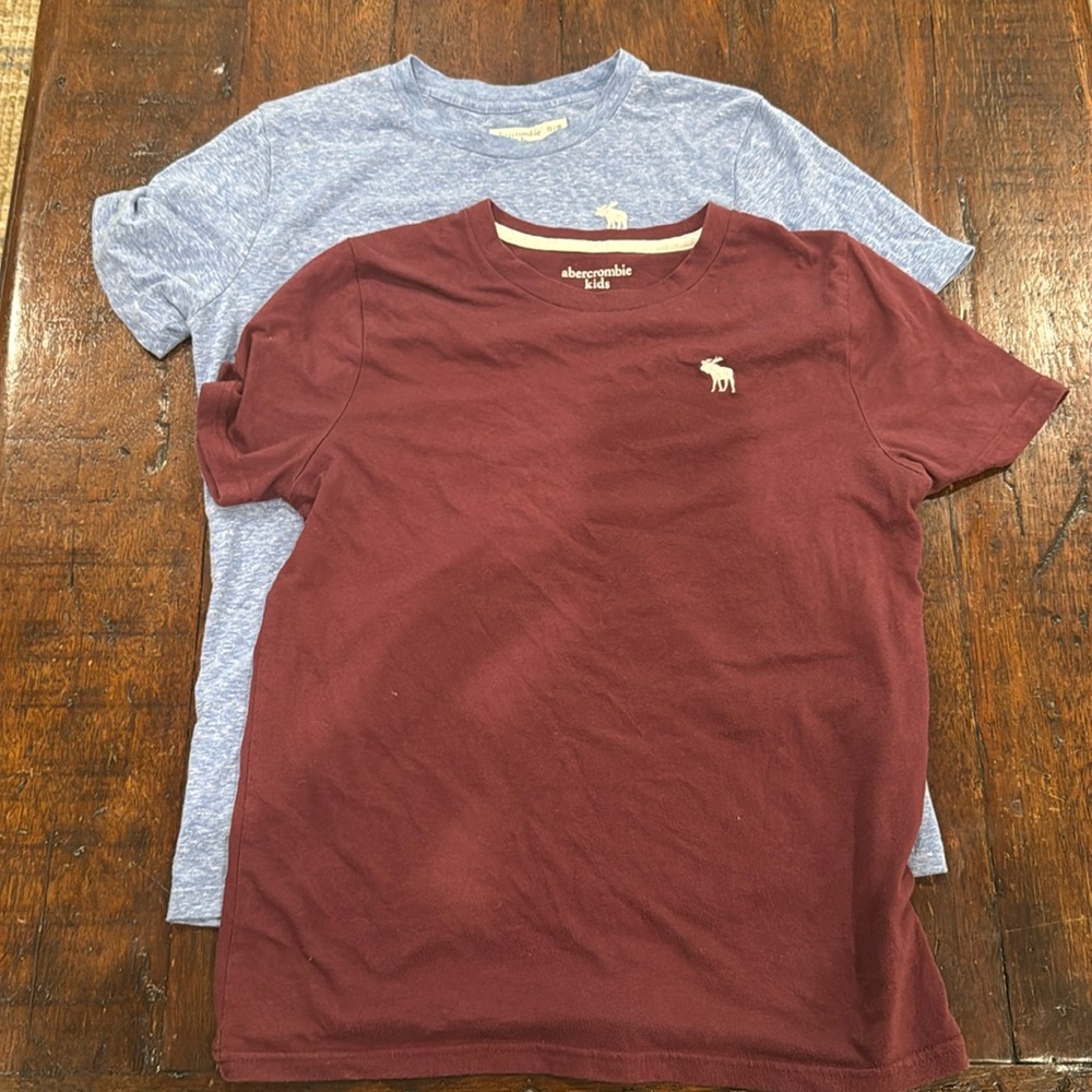 Abercrombie kids tshirts size 13/14 and 15/16